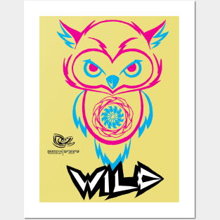 WILD Owl Posters and Art